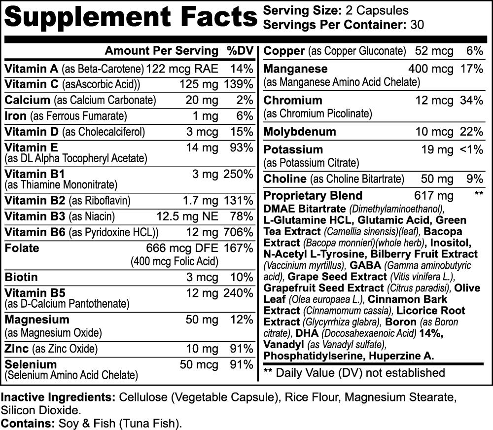 Calm Acuity - Daily Nootropic